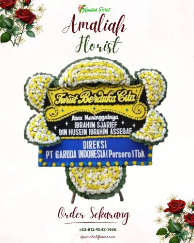 Papan Bunga Duka di Gandurejo